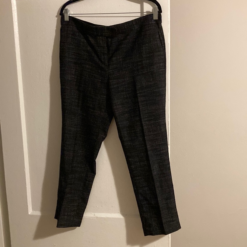 Ann Taylor Womens Ankle Suit Pants Tweed